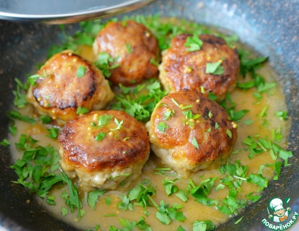 Тефтели в медово-горчичном соусе Тефтели в медово-горчичном соусе