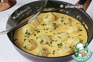 Тефтели в сметанном соусе Тефтели в сметанном соусе