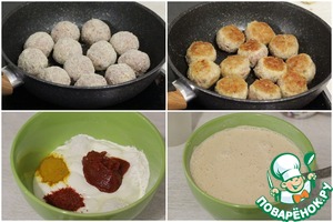 Тефтели в сметанном соусе Тефтели в сметанном соусе