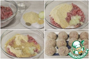 Тефтели в сметанном соусе Тефтели в сметанном соусе