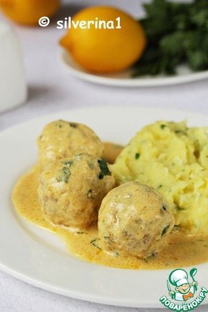 Тефтели в сметанном соусе Тефтели в сметанном соусе