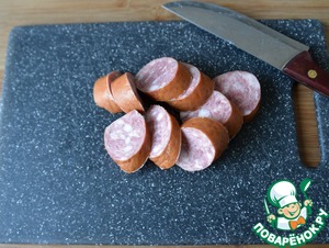 Тушёная капуста с колбасками по-чешски Тушёная капуста с колбасками по-чешски