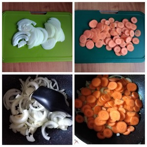 Закуска из зелёных помидоров с овощами