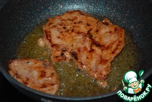 Жареное мясо в пикантном маринаде