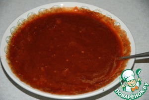 Жареное мясо в пикантном маринаде