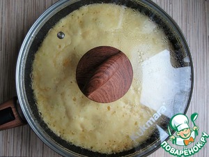 Пирог с зелеными мандаринами на сковороде Пирог с зелеными мандаринами на сковороде