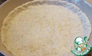 Безглютеновый открытый пирог без яиц и дрожжей