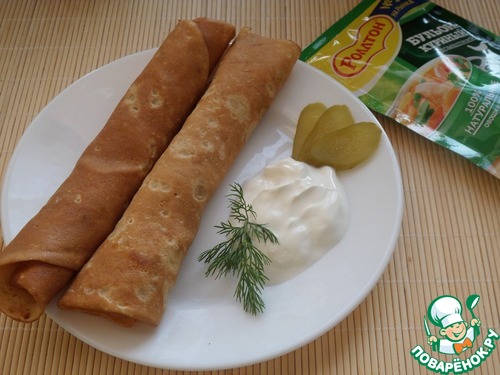 Луковые блины с паприкой