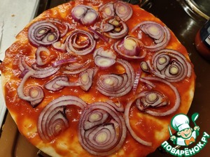 Домашняя пицца из готового теста