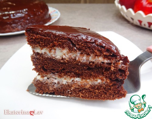 Быстрый шоколадный торт в микроволновке Быстрый шоколадный торт в микроволновке
