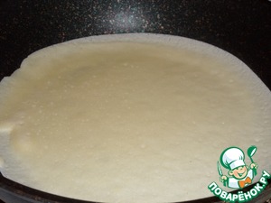 Блины с мясом и овощами Блины с мясом и овощами