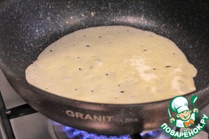 Блины «Новогодняя ёлочка»