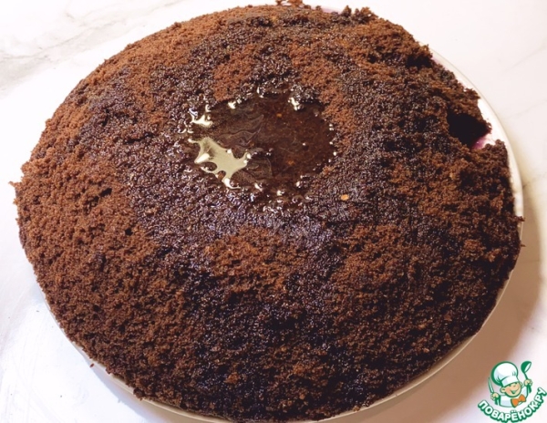 Шоколадный кекс в микровоновке