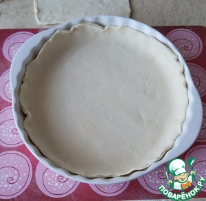 Пирог с индейкой и цуккини