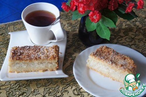 Творожно-яблочный пирог Творожно-яблочный пирог