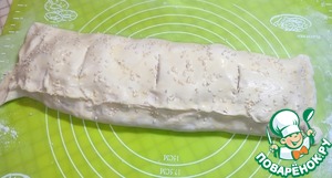 Рулет с капустой и сосисками Рулет с капустой и сосисками