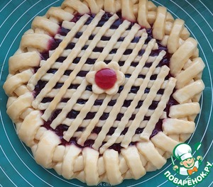 Пирог с вишневым джемом "Для подруг"