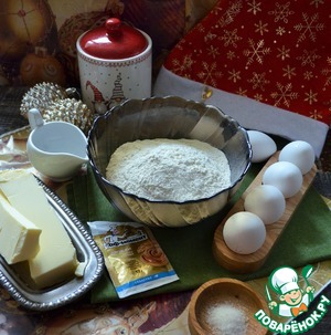 Кекс ванильный "Рождественский" Кекс ванильный "Рождественский"