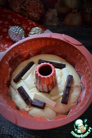 Кекс ванильный "Рождественский" Кекс ванильный "Рождественский"