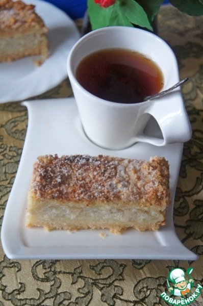 Творожно-яблочный пирог Творожно-яблочный пирог