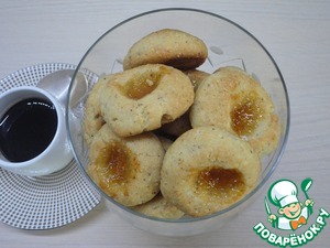 Ореховое печенье с джемом Ореховое печенье с джемом