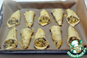 Кулёчки с картофельно-грибной начинкой Кулёчки с картофельно-грибной начинкой