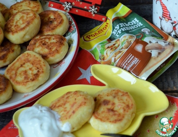 Сырники с грибным ароматом Сырники с грибным ароматом