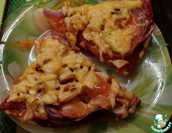 Домашняя пицца из готового теста