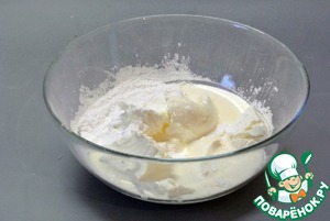 Шоколадное пирожное на сковороде