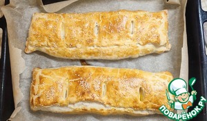 Рулет с капустой и сосисками Рулет с капустой и сосисками