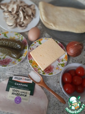 Витая закуска на шпажках Витая закуска на шпажках