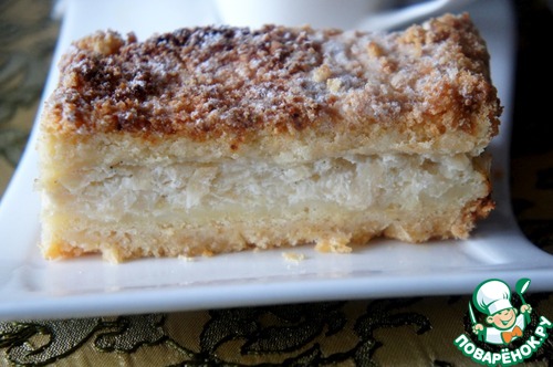 Творожно-яблочный пирог Творожно-яблочный пирог