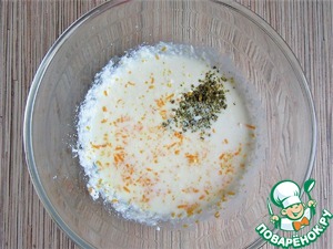 Творожно-цитрусовые панкейки "Ёлочки" Творожно-цитрусовые панкейки "Ёлочки"