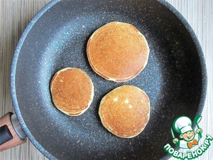 Творожно-цитрусовые панкейки "Ёлочки" Творожно-цитрусовые панкейки "Ёлочки"