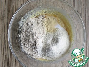 Арахисовое печенье "Апельсиновые дольки"