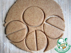 Арахисовое печенье "Апельсиновые дольки"