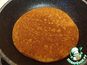 Арахисовый торт на сковороде