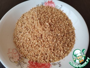 Арахисовый торт на сковороде