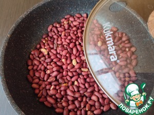 Арахисовый торт на сковороде