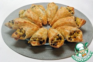 Кулёчки с картофельно-грибной начинкой Кулёчки с картофельно-грибной начинкой