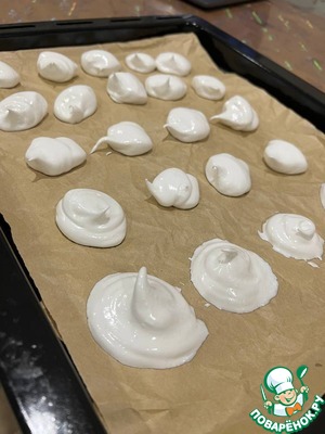 Безе без яиц (аквафаба)