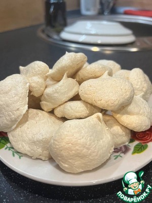 Безе без яиц (аквафаба)