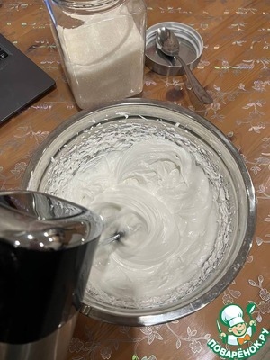 Безе без яиц (аквафаба)