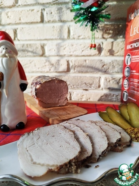 Буженина вареная по рецепту Е. Малаховец Буженина вареная по рецепту Е. Малаховец