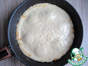 Пирог с зелеными мандаринами на сковороде Пирог с зелеными мандаринами на сковороде