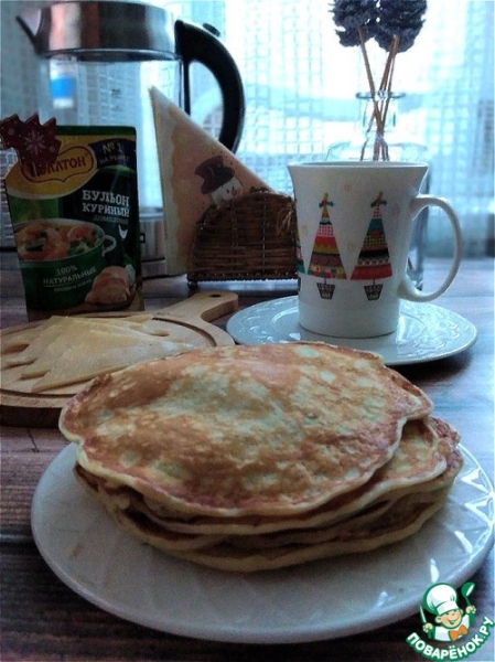 Сельдерейные блины с луком-пореем Сельдерейные блины с луком-пореем