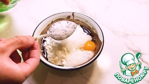 Шоколадный кекс в микровоновке