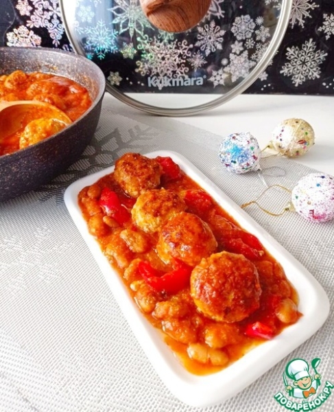 Чили с мясными фрикадельками