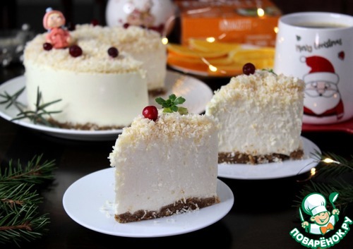Чизкейк "Снежный"