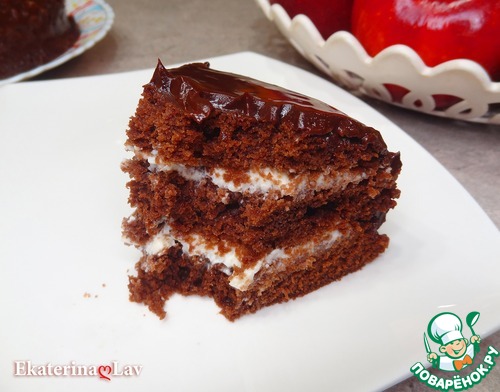 Быстрый шоколадный торт в микроволновке Быстрый шоколадный торт в микроволновке